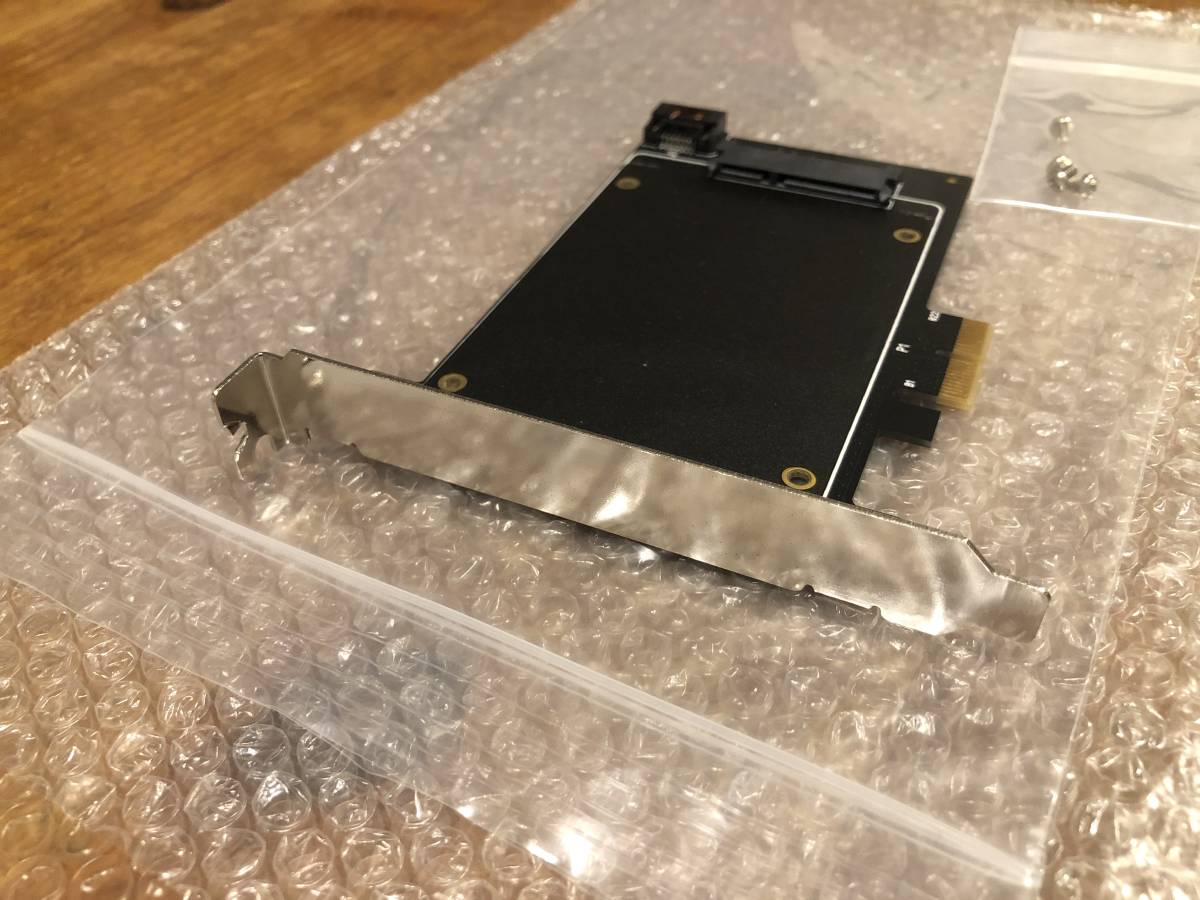 Apricorn Velocity Solo x2 SSD搭載用 PCI Express カード Mac Pro対応
