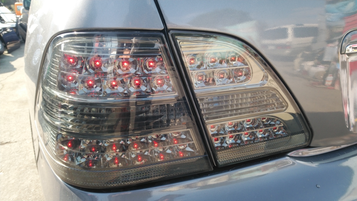 セルシオ 30 前期 社外 クリア テール ランプ セット オマケ 付き LED 