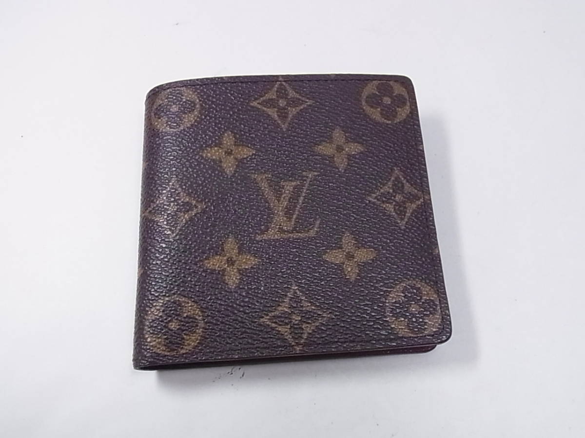 【得価，安い】 1930ｒ ルイヴィトン モノグラム ポルトフォイユ マルコ M61675(モノグラムライン)｜売買されたオークション情報、yahooの商品情報をアーカイブ公開 - オークファン 服飾小物