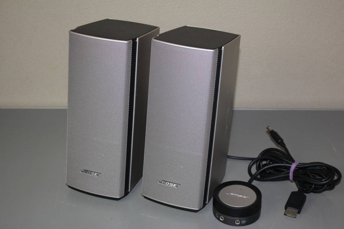 Bose Companion 20 multimedia speaker system PCスピーカー中古 訳 