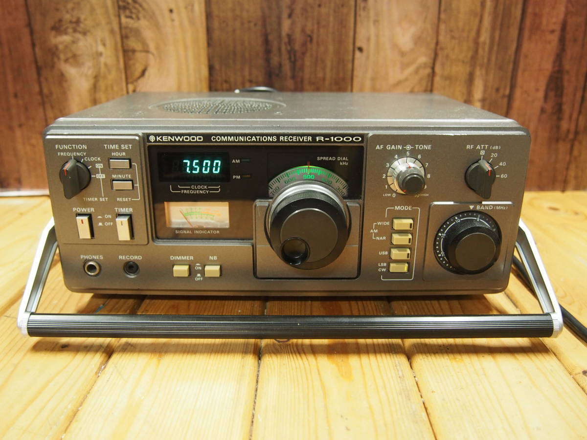 ケンウッド・受信器・レシーバー・R－1000 R-1000 TRIO トリオ