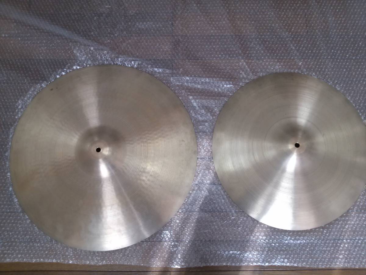 オールドＡ Zildjian ７０年代 ジルジャン シンバル 21インチ・18インチのセット（ケース付）