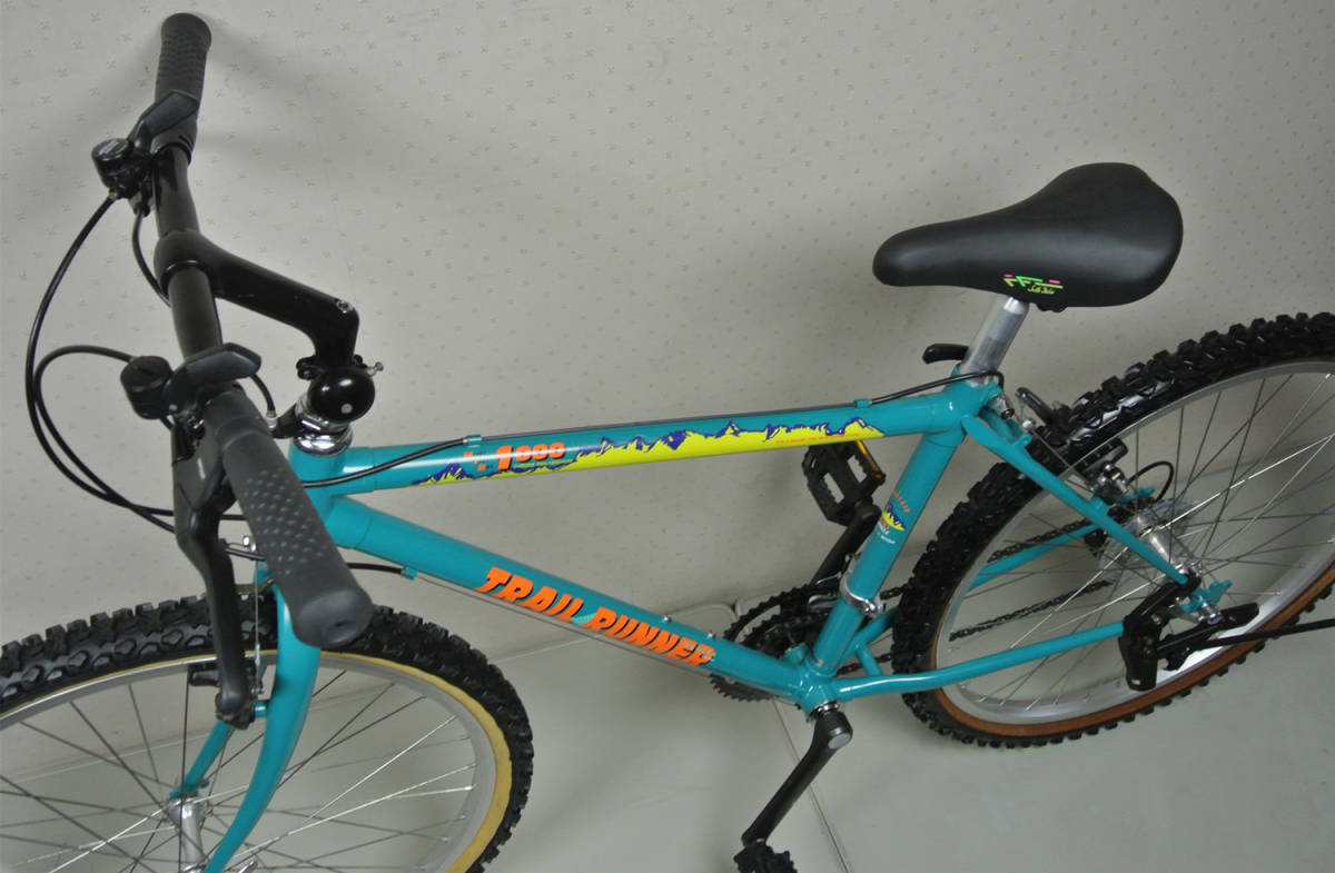 中古】高級MTB オンロードカスタム MIYATAフレーム STXメイン