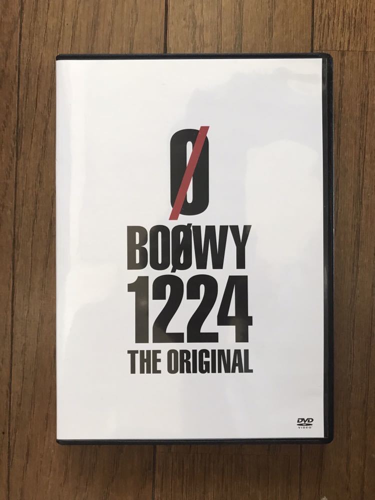 BOOWY DVD 1224 -THE ORIGINAL- 【公式通販】