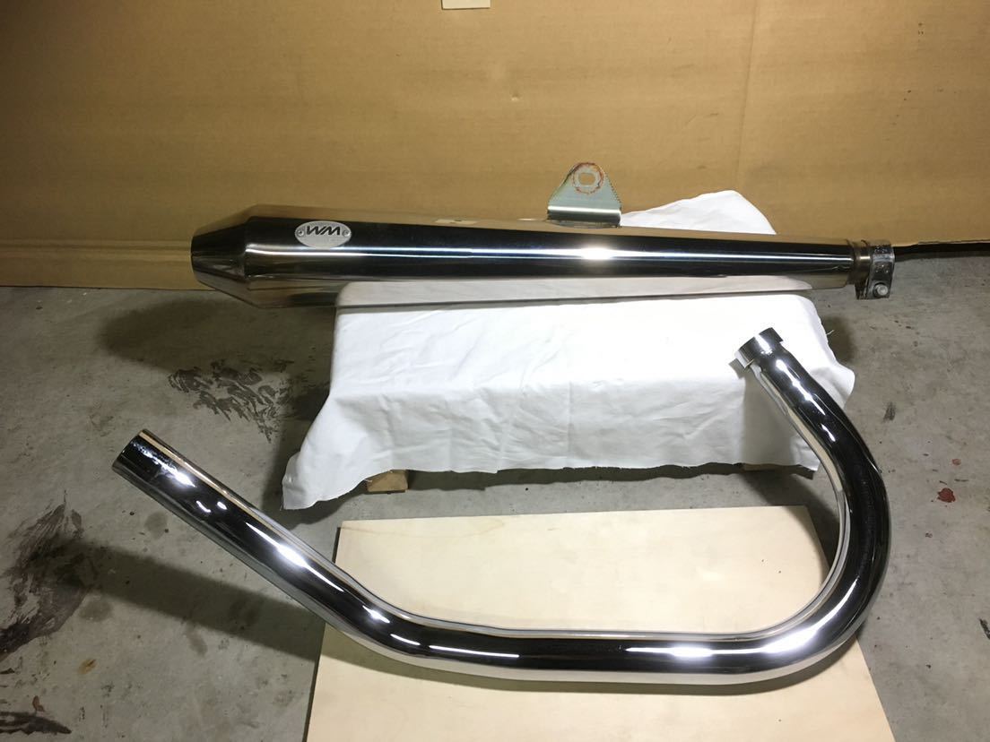 美品 WM エストレア 250TR マフラー 純正エキパイ付き 極上 中古 WM