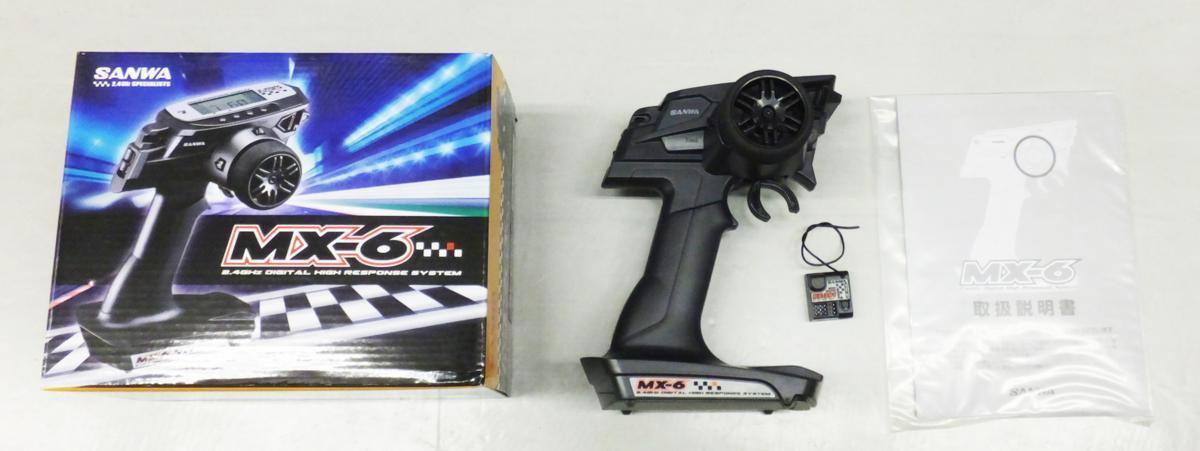 カ*ロ様 SANWA MX-6　RX-391W サンワ プロポ　送信機　受信機 SALE☆SANWA MX-6 送受信機PCセット RX-391仕様 【公式通販】