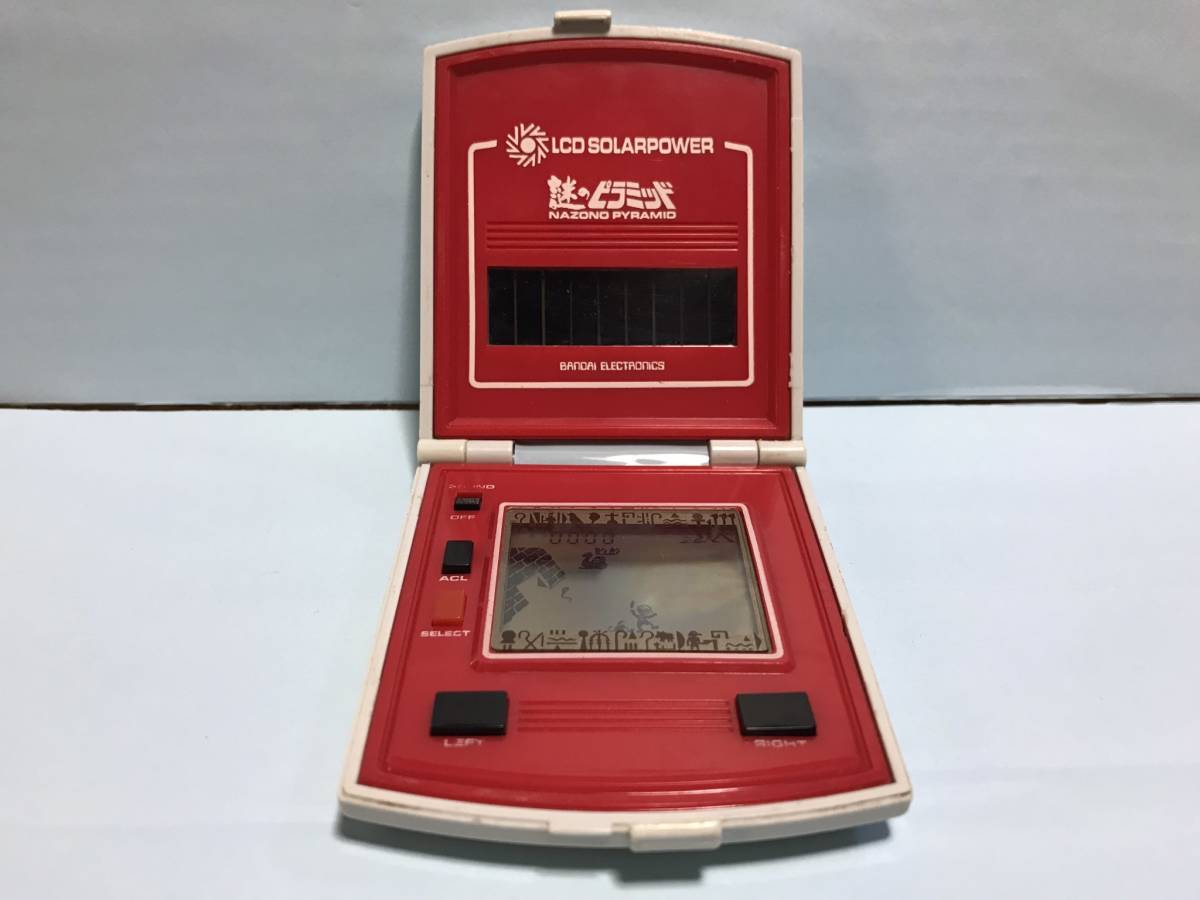 謎のピラミッド LCD バンダイ - メルカリ SOLARPOWER BANDAI 探検家 