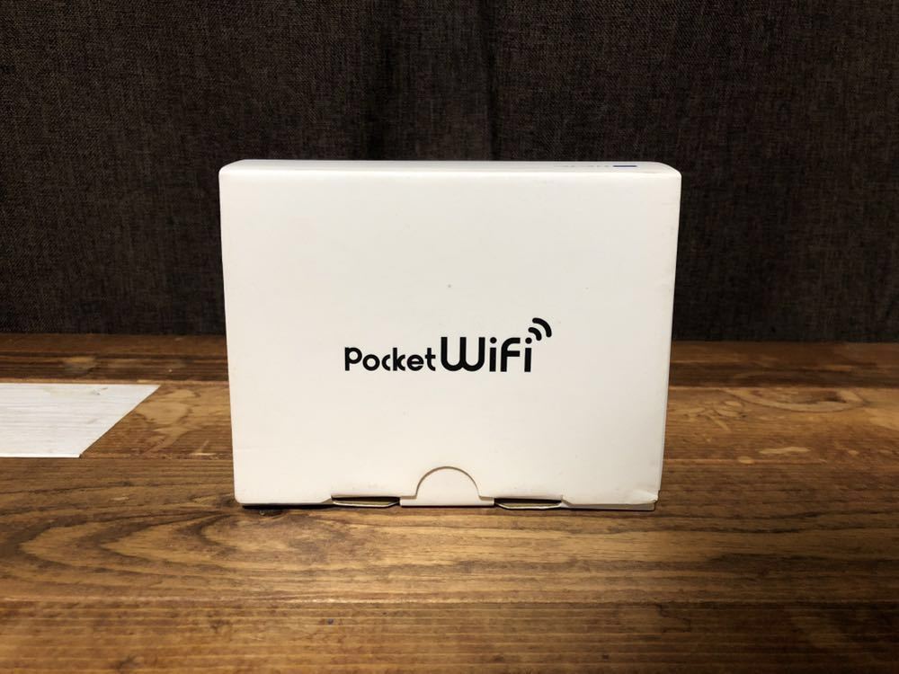 #130 ソフトバンク Pocket Wi-Fi ネイビー 501HW