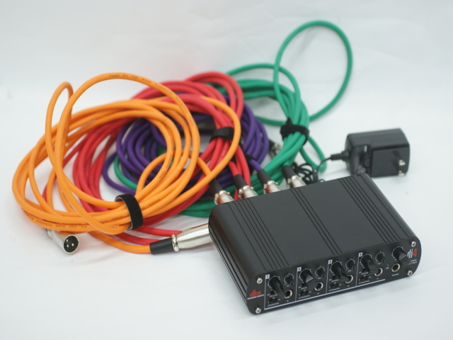 DBX di4 ☆アクティブ4チャネルダイレクトボックス☆ラインミキサー