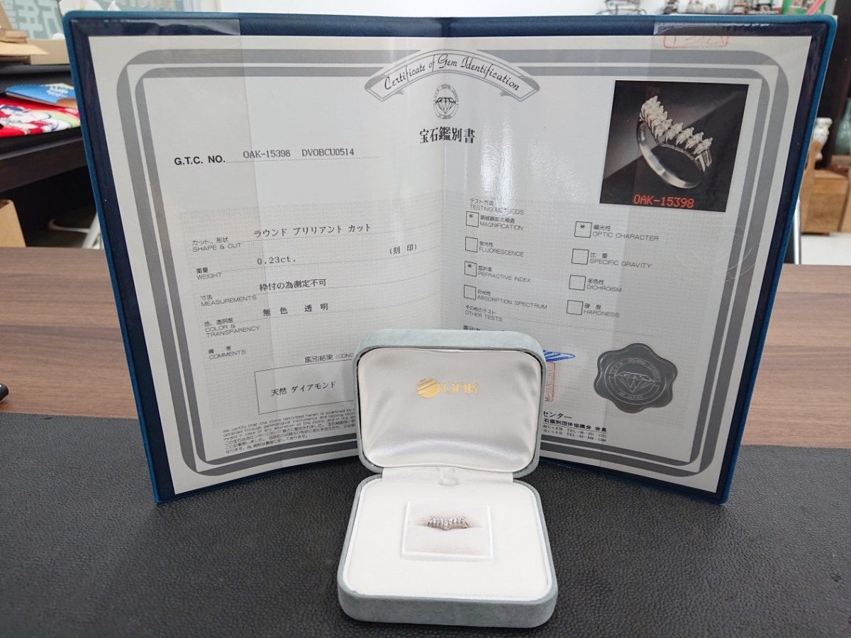 送料無料・返品可♪K18WG ダイヤ3.00ct リング 14号 新品仕上げ済み 
