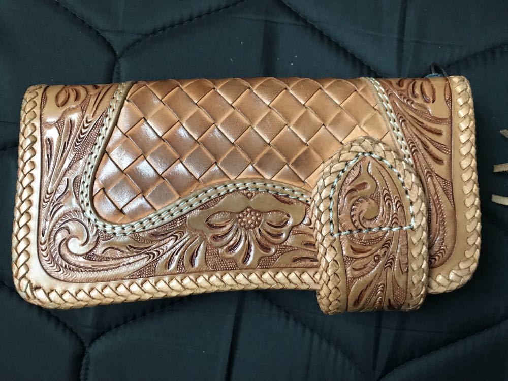 GODANE サドルレザー バイカーズ ウォレット ★ゴダン 財布 透かし レッドムーン ゴダン GODANE バイカーズウォレット 長 サドルレザー透彫りカービング長財布 512s