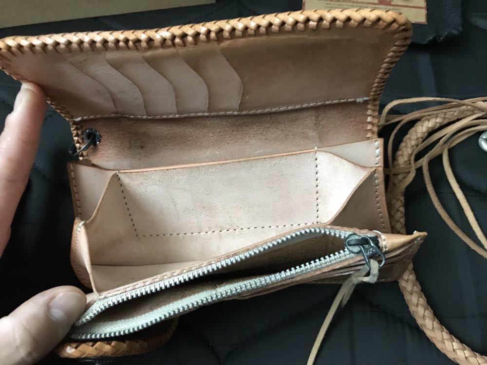 GODANE サドルレザー バイカーズ ウォレット ★ゴダン 財布 透かし レッドムーン ゴダン GODANE バイカーズウォレット 長 サドルレザー透彫りカービング長財布 512s