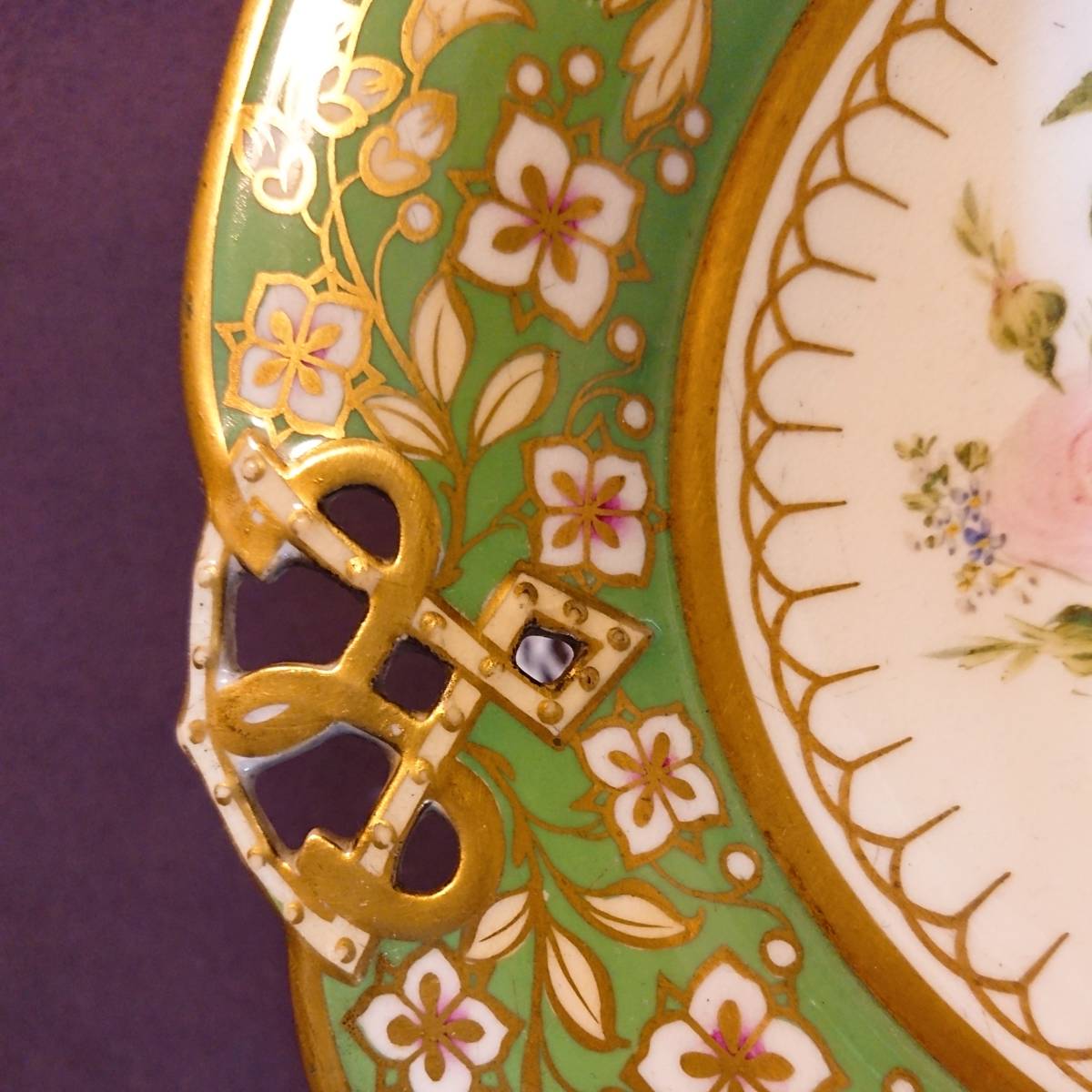 豪華 美麗 可憐 名窯ミントン イギリスアンティーク コンポート