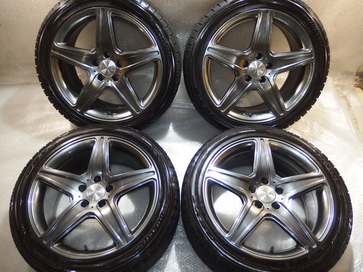 PCD112 8J 18in 18×8J+43 5H⁄112 メルセデス AGA Burg 18インチ