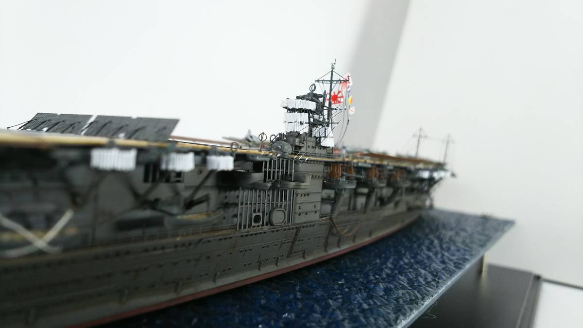 赤城 日本海軍航空母艦 1⁄700 公式通販 精密塗装完成品 ディテール 1/700