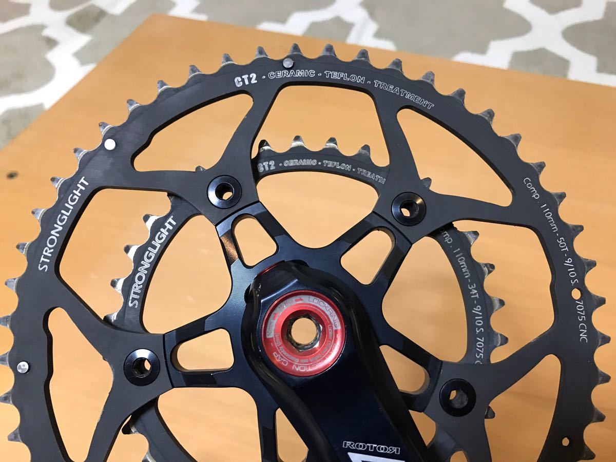 名品。ローター(ROTOR) 軽量クランク AGILIS 最初のオリジナルのもので