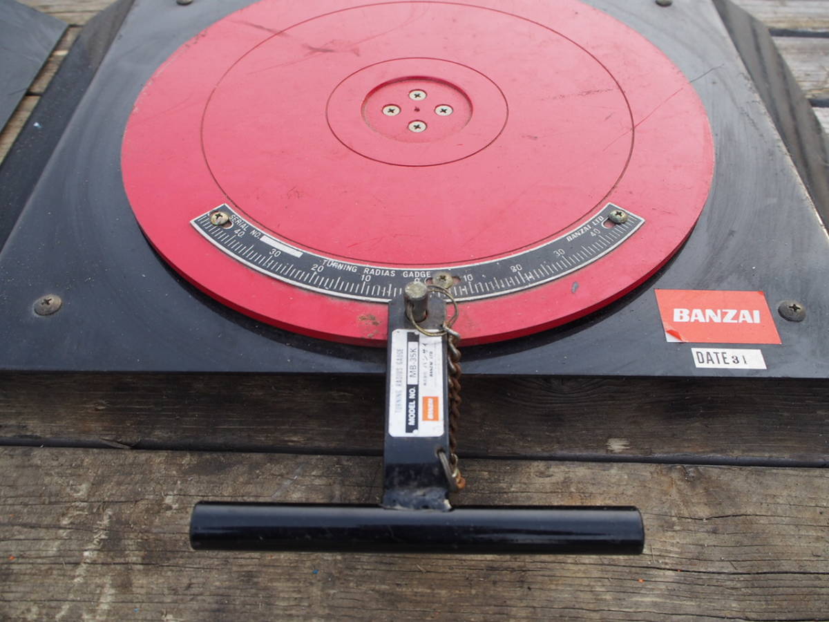 ターニングラジアスゲージ ☆BANZAI バンザイ MB-35K ターニング 