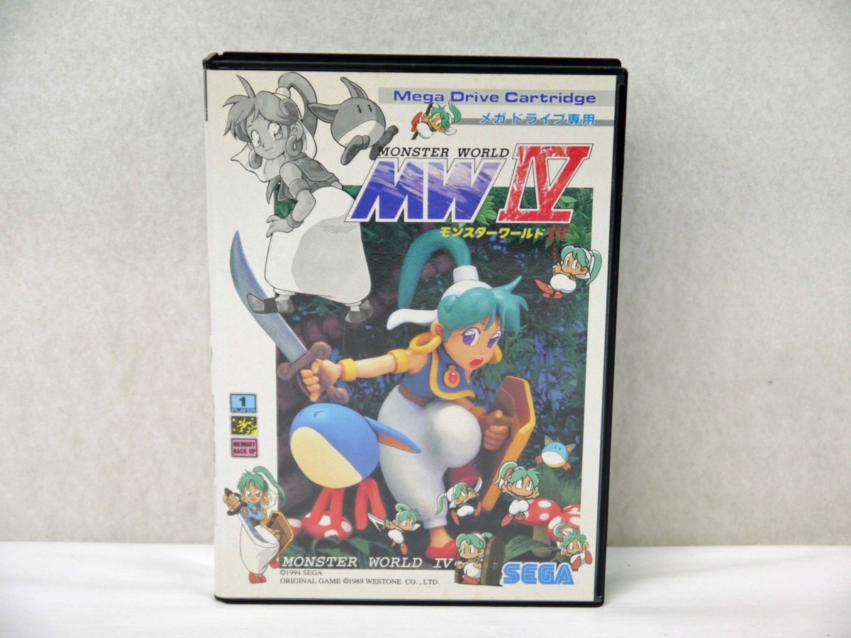 ☆ジャンク品☆MD メガドライブソフト モンスターワールド Ⅳ SEGA