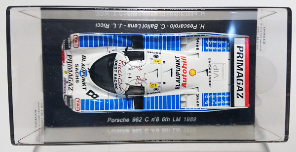 ■ＢＡＭ特注品 1/43 ポルシェ９６２Ｃ ブラウプンクト ルマン1989年 出場車 Porsche 962C Le Mans 1989 Spark■ 962C 1&frasl;43 | (プラモデル) アドバン 0
