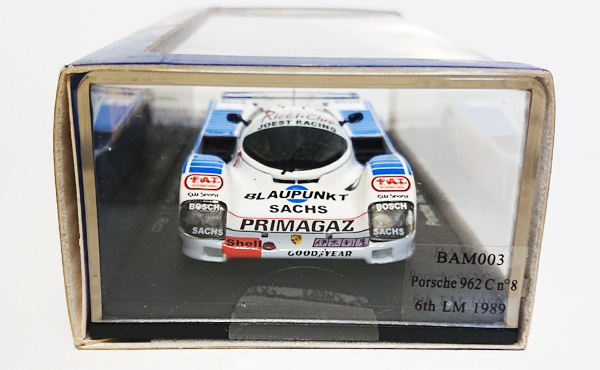■ＢＡＭ特注品 1/43 ポルシェ９６２Ｃ ブラウプンクト ルマン1989年 出場車 Porsche 962C Le Mans 1989 Spark■ 962C 1&frasl;43 | (プラモデル) アドバン 0