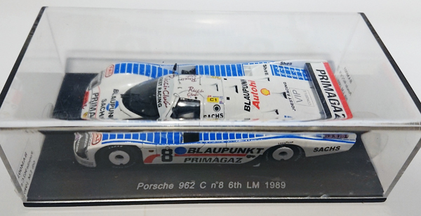 ■ＢＡＭ特注品 1/43 ポルシェ９６２Ｃ ブラウプンクト ルマン1989年 出場車 Porsche 962C Le Mans 1989 Spark■ 962C 1&frasl;43 | (プラモデル) アドバン 0