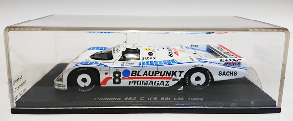 ■ＢＡＭ特注品 1/43 ポルシェ９６２Ｃ ブラウプンクト ルマン1989年 出場車 Porsche 962C Le Mans 1989 Spark■ 962C 1&frasl;43 | (プラモデル) アドバン 0