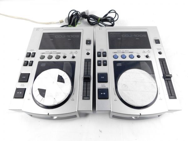 820☆pioneer☆CDJ-100S☆デジタルパフォーマンスプレーヤー 2点セット