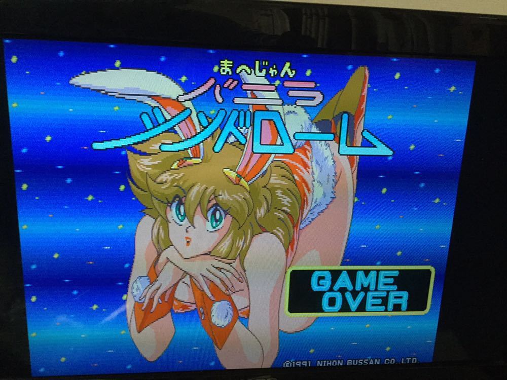 アーケードゲーム基板 日本物産（Nichibutsu） まーじゃんバニラ