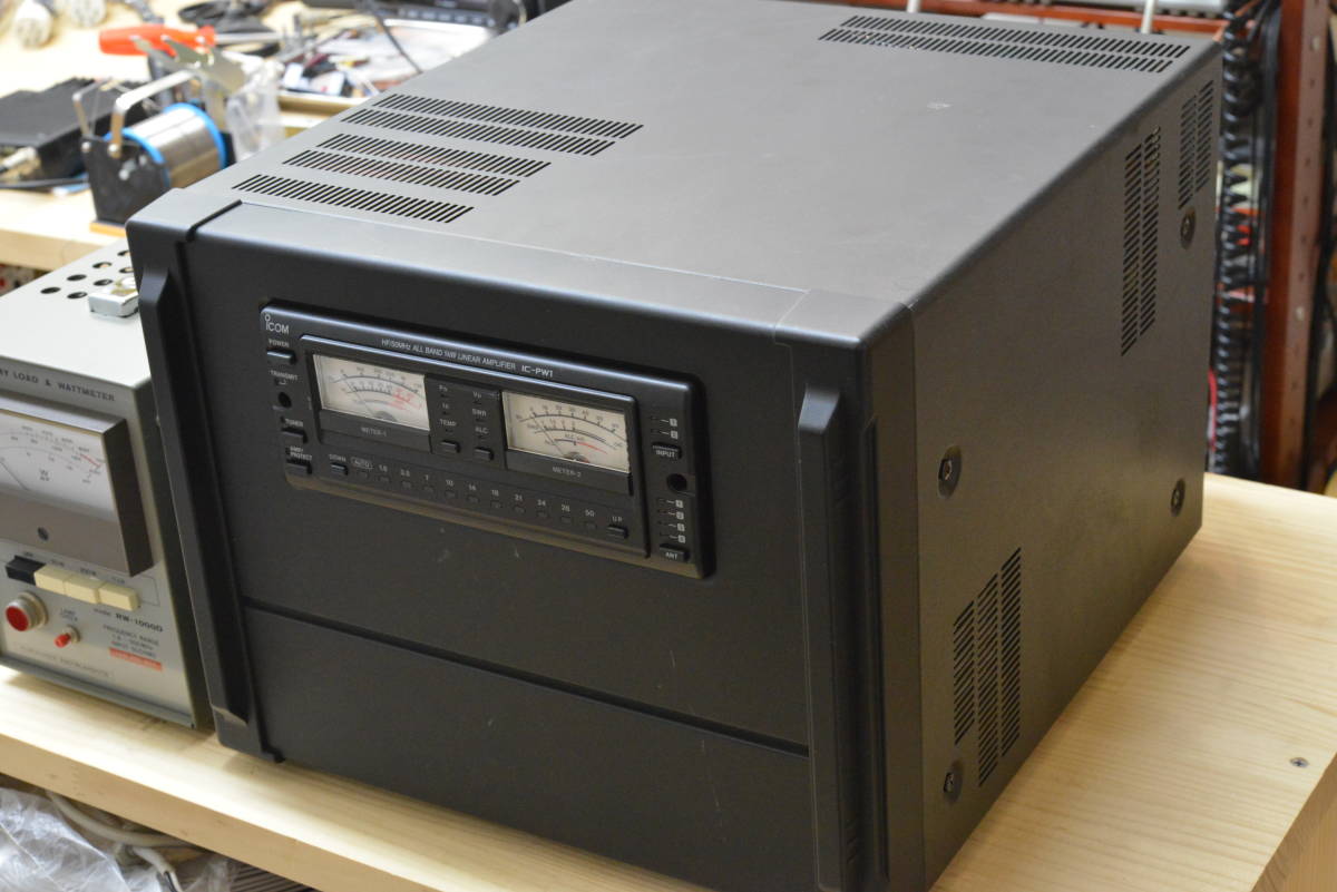 ICOM IC-PW1 HF/50MHz 1kW リニアアンプ 動作確認済 ジャンク扱い ICOM
