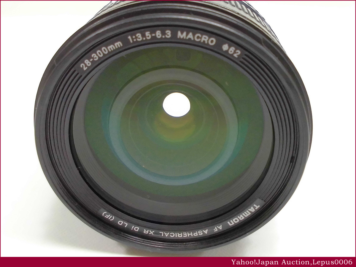 タムロン 16-300mm F/3.5-6.3 Di II VC PZD ☆TAMRON/キヤノン用/28-300/3.5-6.3/MACRO/XR/Di/LD【ジャンクレンズ