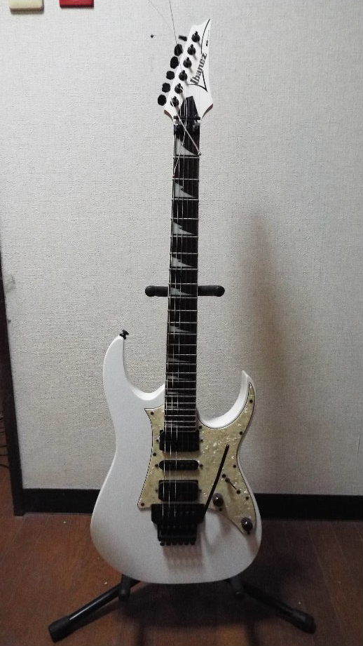アイバニーズ RG350EX ホワイト 美品 Ibanez RG350DXZ WH