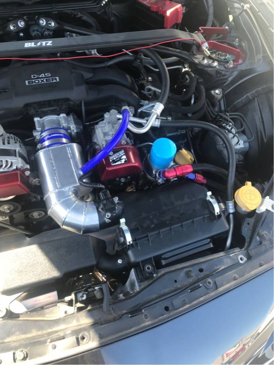 86 BRZ zn6 zc6 源 大容量インテークチャンバー 純正エアクリボックス