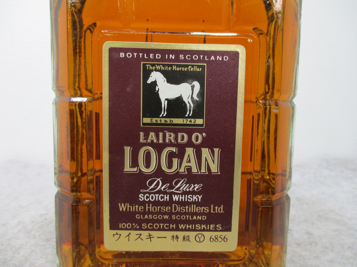 ローガン LAIRD O レアード スコッチウイスキー 未開栓 34 ローガン