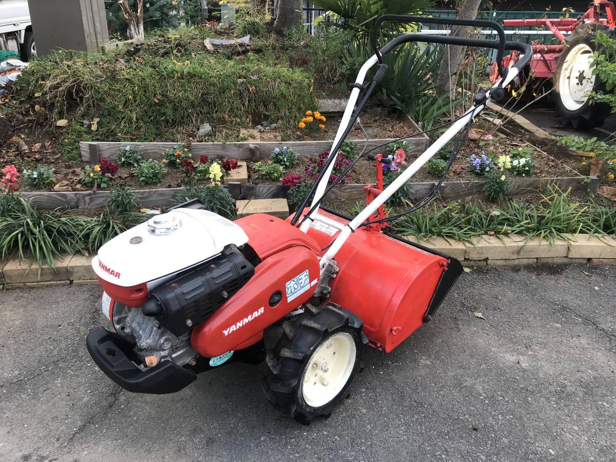 管理機/耕運機 ヤンマー ポチ MRT6DX 正転逆転 発送可 爪・動作OK