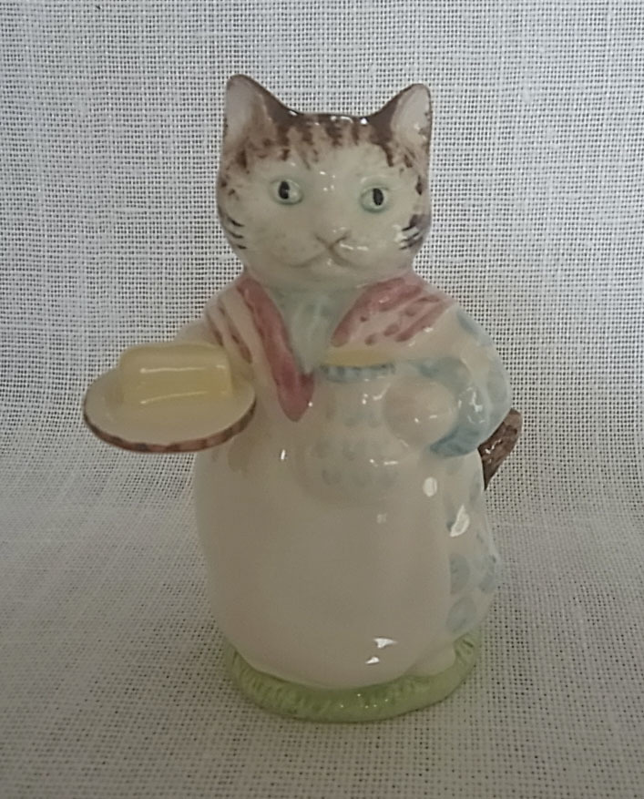 【送料無料，正規品】 ピーターラビット Mrs.Ribby ミセス リビー ネコ 猫 ねこ(ロイヤルアルバート)｜売買されたオークション情報、yahooの商品情報をアーカイブ公開 - オークファン ロイヤルアルバート