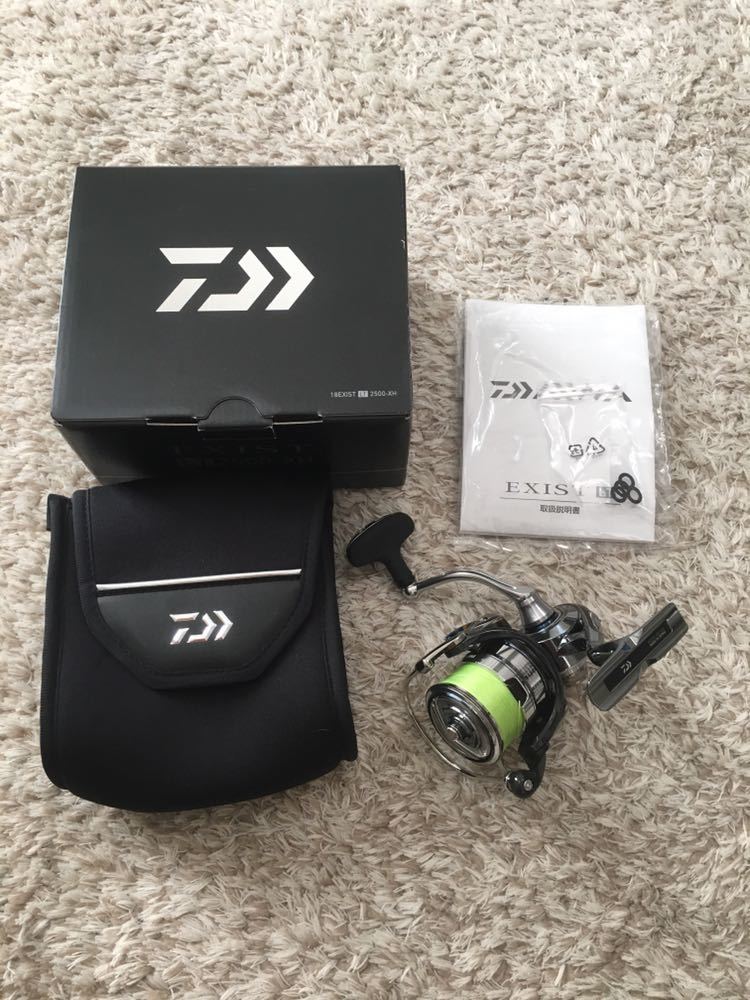 釣り ダイワ 18イグジスト LT2500S XH DH ハンドル 超美品