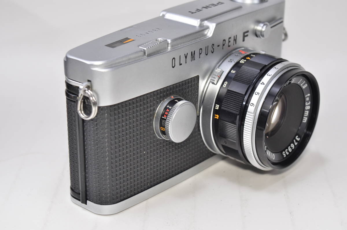 OLYMPUS PEN-FT F.Zuiko AUTO-S 38mm F1.8 ケース・オマケあり OLYMPUS