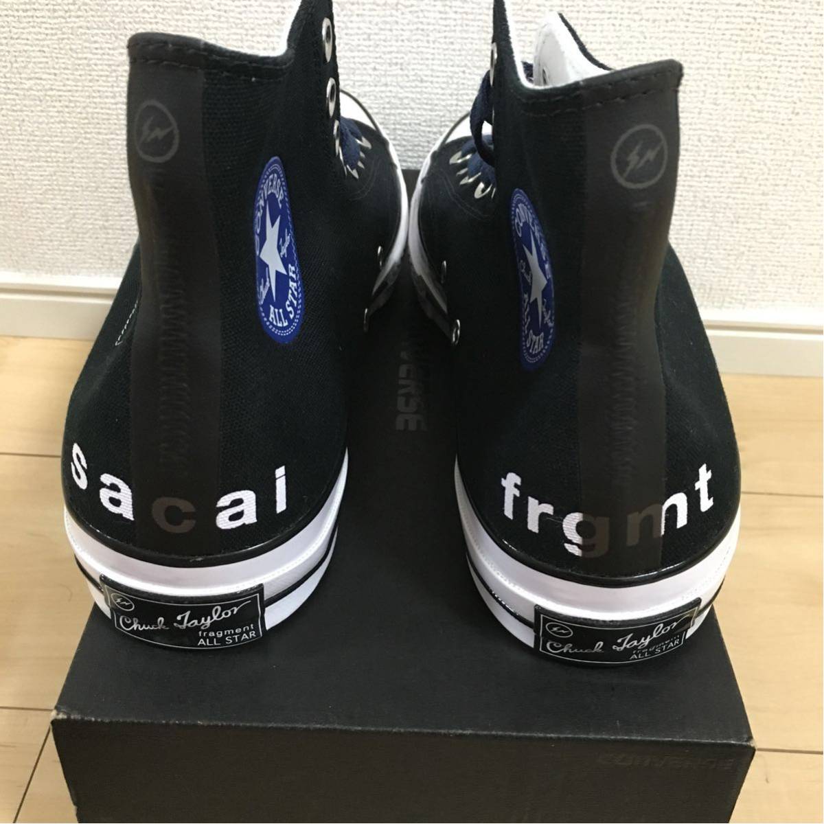 sacai × fragment design × converse all star hi 未使用 28cm サカイ 