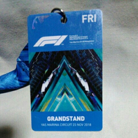 値下げ！！非売品！！ピエール ガスリーサイン入り F1アブダビGP 使用