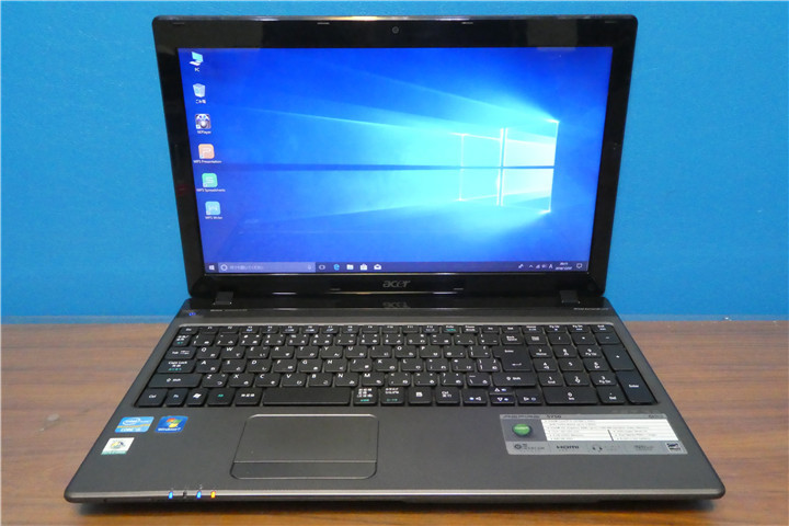 0 acer ACER 良品 2.3GHzの 【ハイスペックACER 5750 CORei5 2410M 4GB 