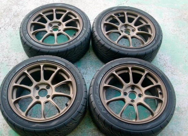VOLK RACING ZE40 16インチ7J+36 4穴 PCD100中古品 ND
