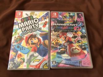 認証なし 新品未開封 送料無料 複数あり】Nintendo Switch スーパーマリオパーティ+マリオカート8 デラックス 有り DX スイッチ_1