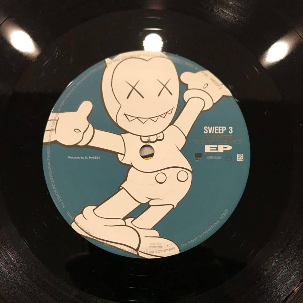DJ HASEBE TAIL OF OLD NICK レコード TAIL OF OLD NICK EP / DJ HASEBE レコード 美品