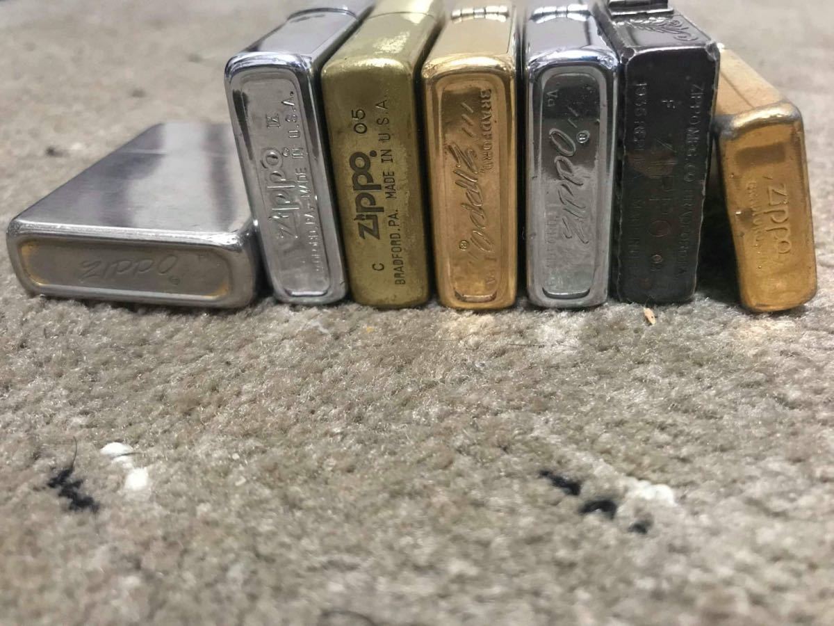 ZIPPO Zippoライター ジッポー オイルライター Zippo 7個セットジッポ 