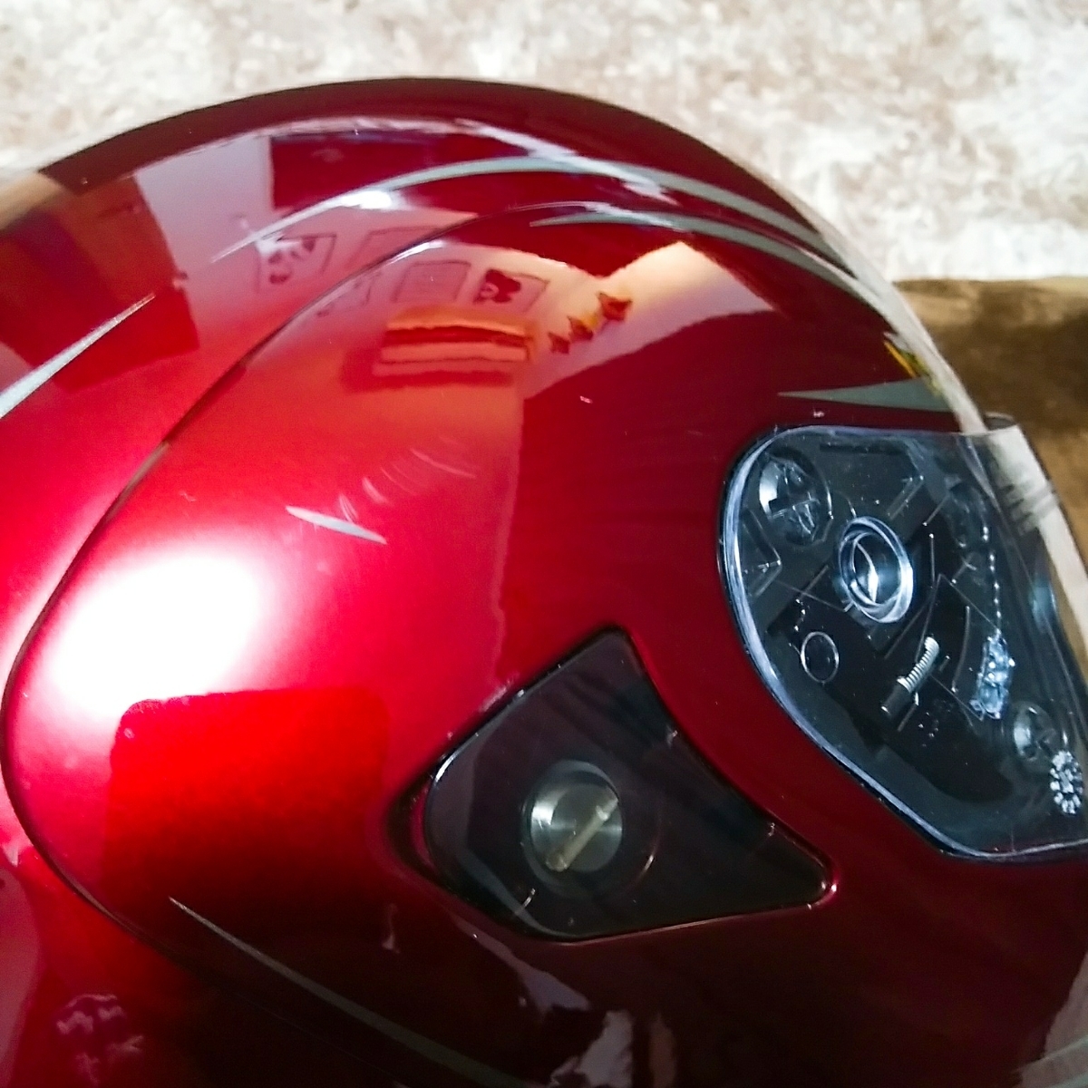 ZENITH YJ-15 フルフェイスヘルメット インナーバイザー付き システム