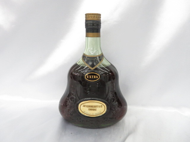 未開栓】Jas.Hennessy ジャズヘネシー XO グリーンボトル 金キャップ