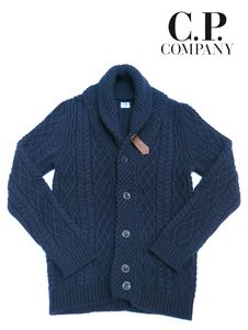 超希少C.P. Company アーカイブダークネイビー48レザージャケット（cp 