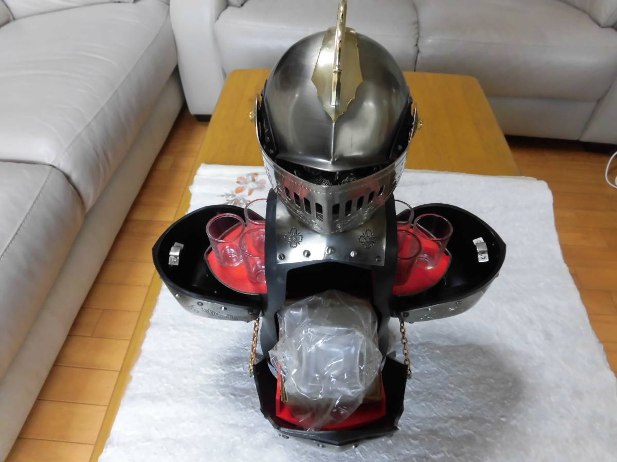 希少！ニッカウヰスキー 甲冑 西洋騎士 鎧 ボトルケース 空ボトル