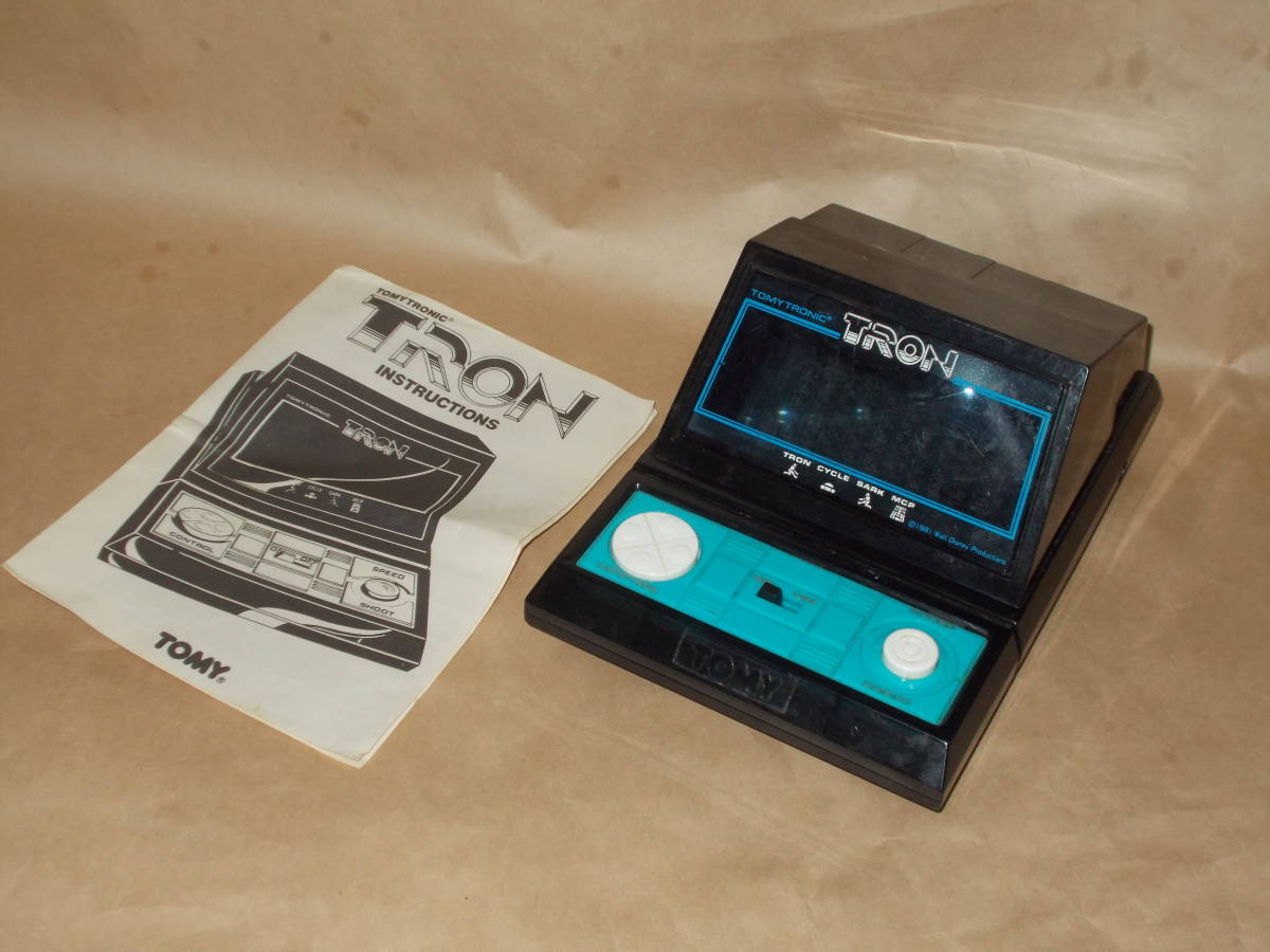 トミー・LSIゲーム TRON/トロン 中古・作動品・昭和レトロ・レトロ