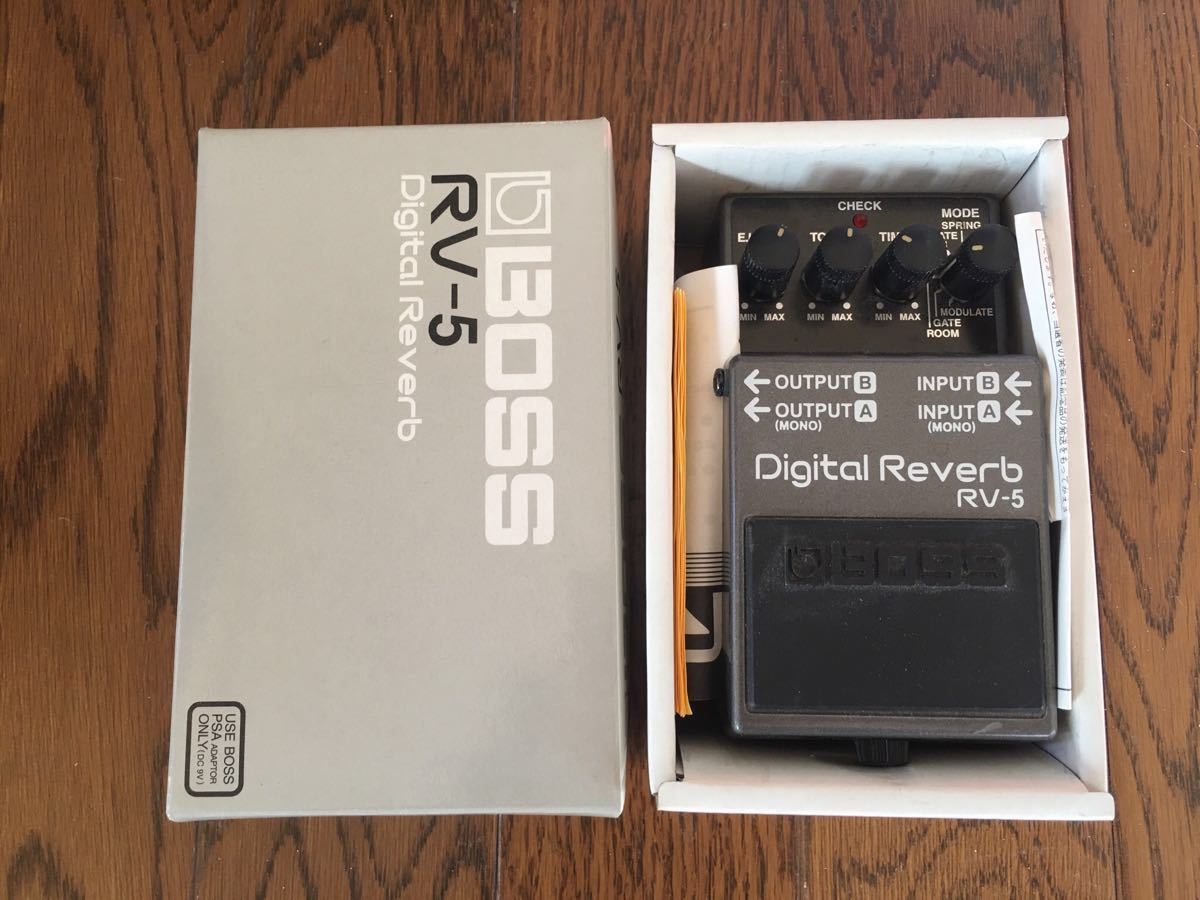 Boss Digital Reverb RV-5 ボス デジタルリバーブ BOSS RV-5 Digital Reverb BOSS Digital  Reverb BOSS デジタルリバーブ RV-5